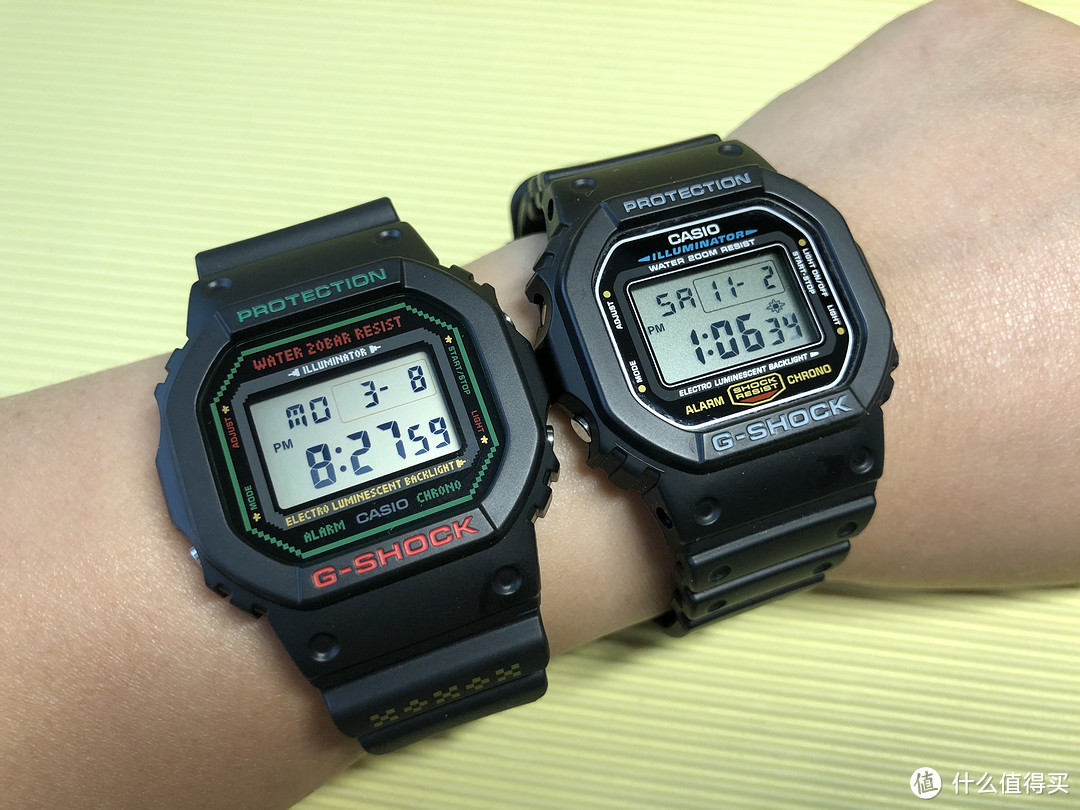 卡西欧CASIO-2019圣诞情侣对表(DW5600/BGD560)