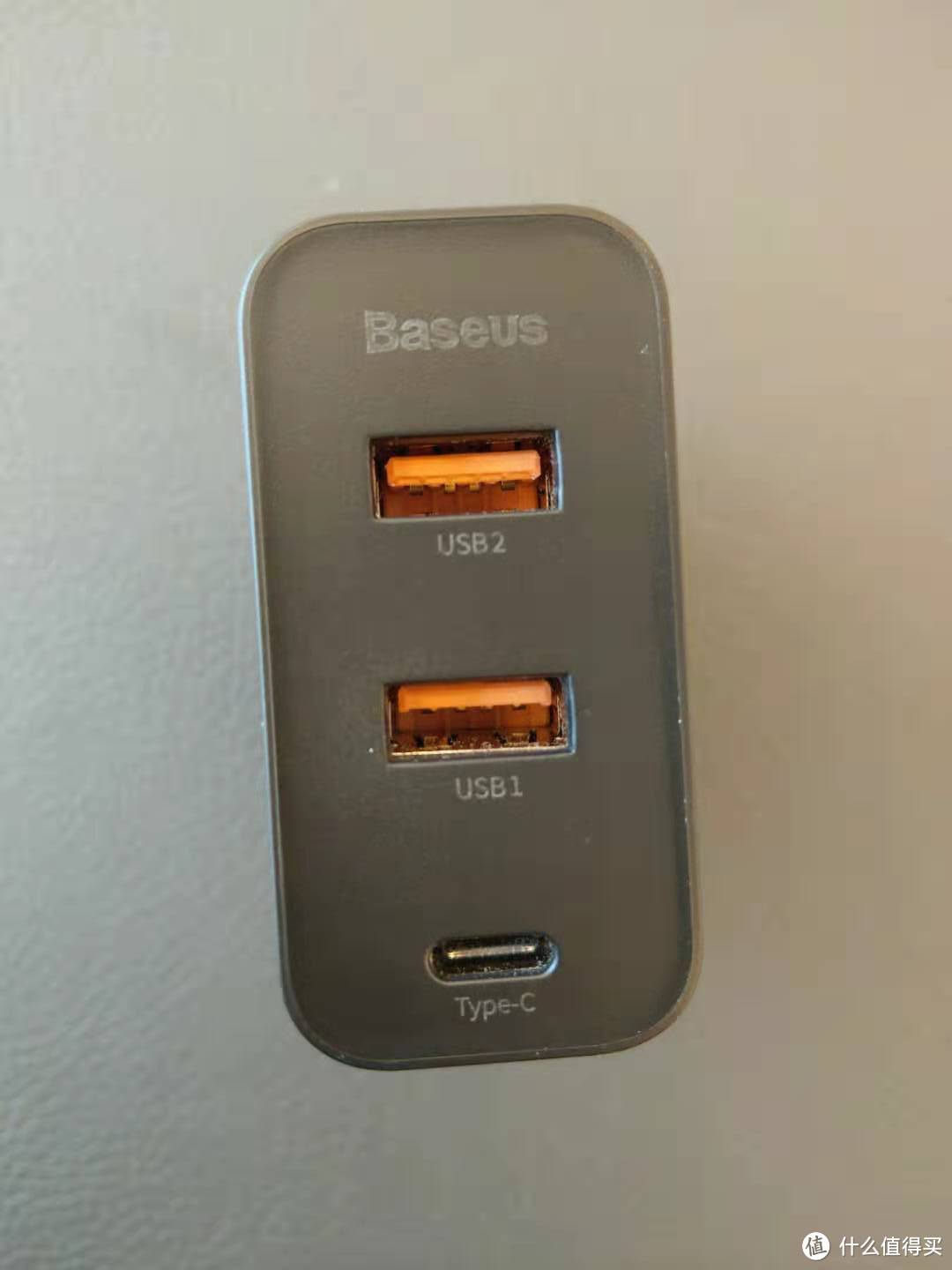 BASEUS 倍思 60W Type-C+USB 三口充电器
