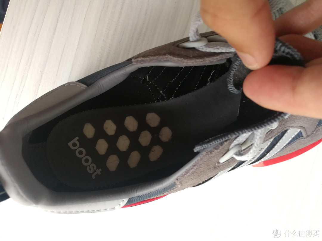 鞋子也搞混搭——adidas 阿迪达斯 BOSTON SuperxR1 开箱