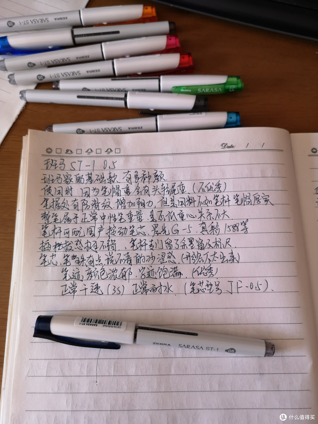 中性笔使用感受(13)--斑马ST-1(JJZ58)
