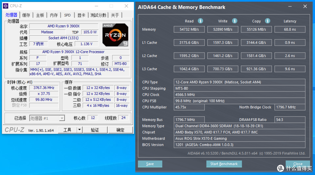 双11打造超级渲染娱乐机,Ryzen 9 3900X+ROG STRIX X570-E超频4.3GHz稳压