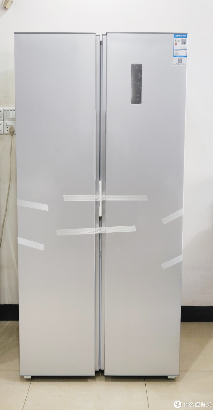 我的第一台冰箱:大容量、风冷无霜不结冰,值得拥有的经济适用型大冰箱-米家 对开门风冷冰箱483L