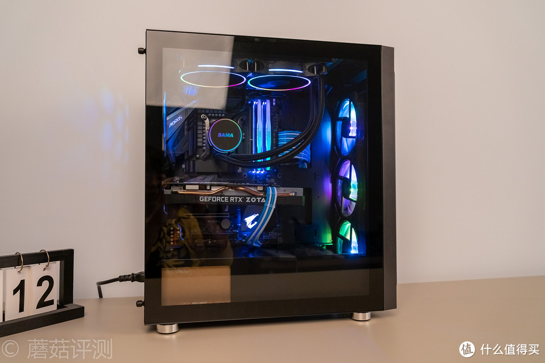 蘑菇爱搞机篇一百二十六200元机箱无出其右先马sama鲁班1游戏电脑主机