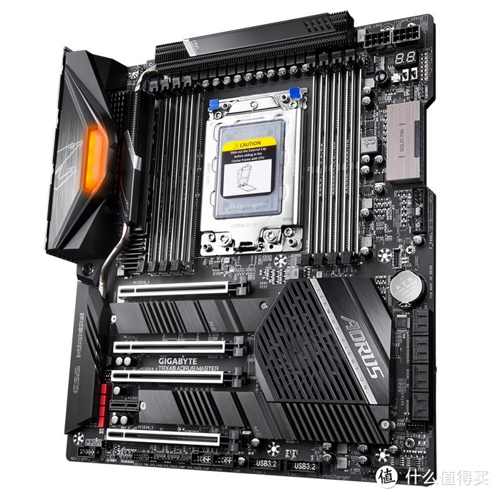 双万兆、8路M.2狂飙：GIGABYTE 技嘉 发布 三款 TRX40 AORUS 系列主板