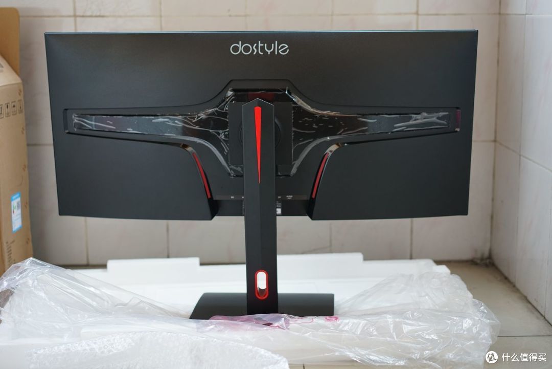 999带回家的34英寸dostyle带鱼屏tj3401开箱_显示器_什么值得买