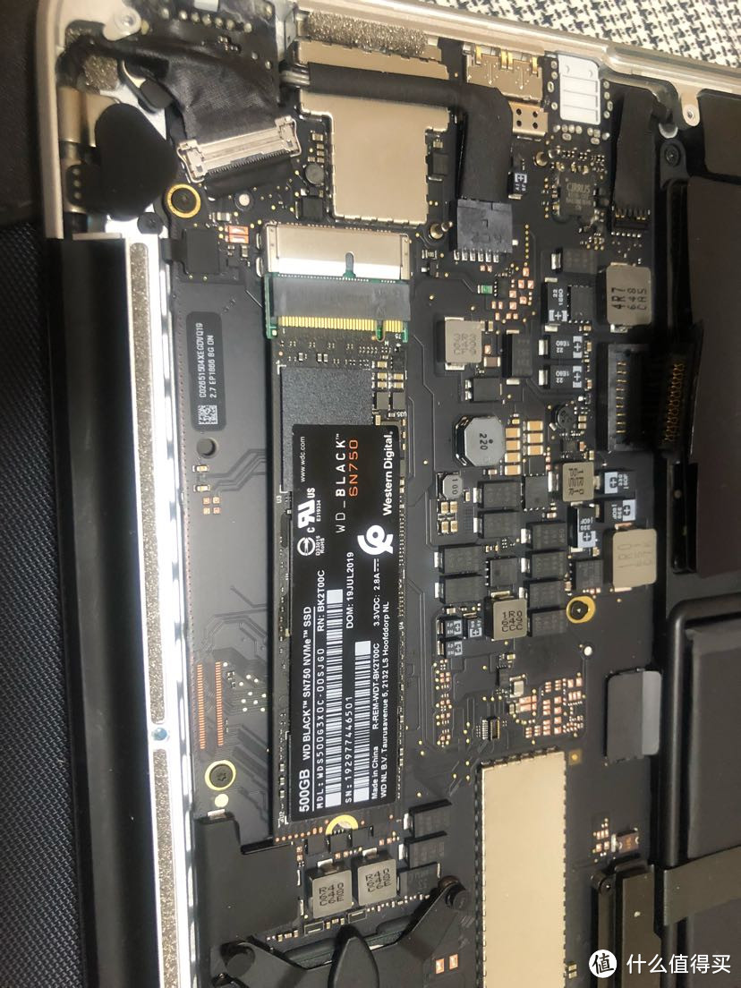 苹果macbook pro2015款笔记本自行更换500G硬盘全记录