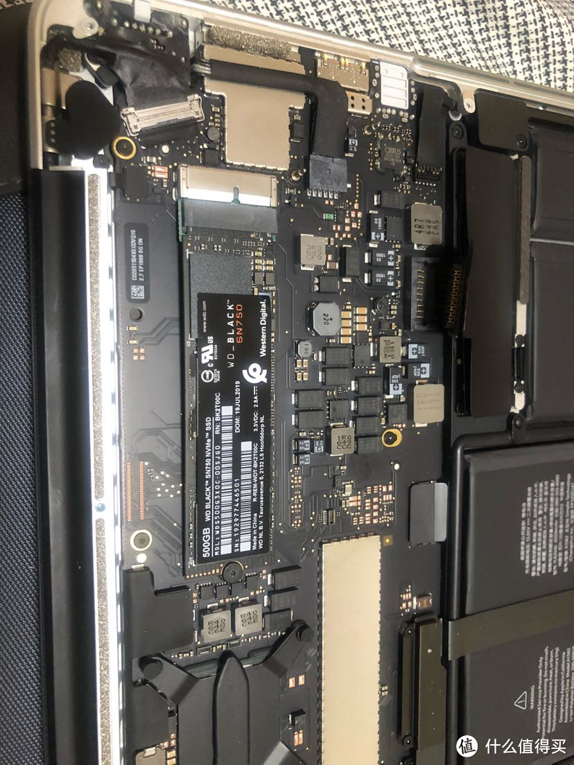 苹果macbook pro2015款笔记本自行更换500G硬盘全记录