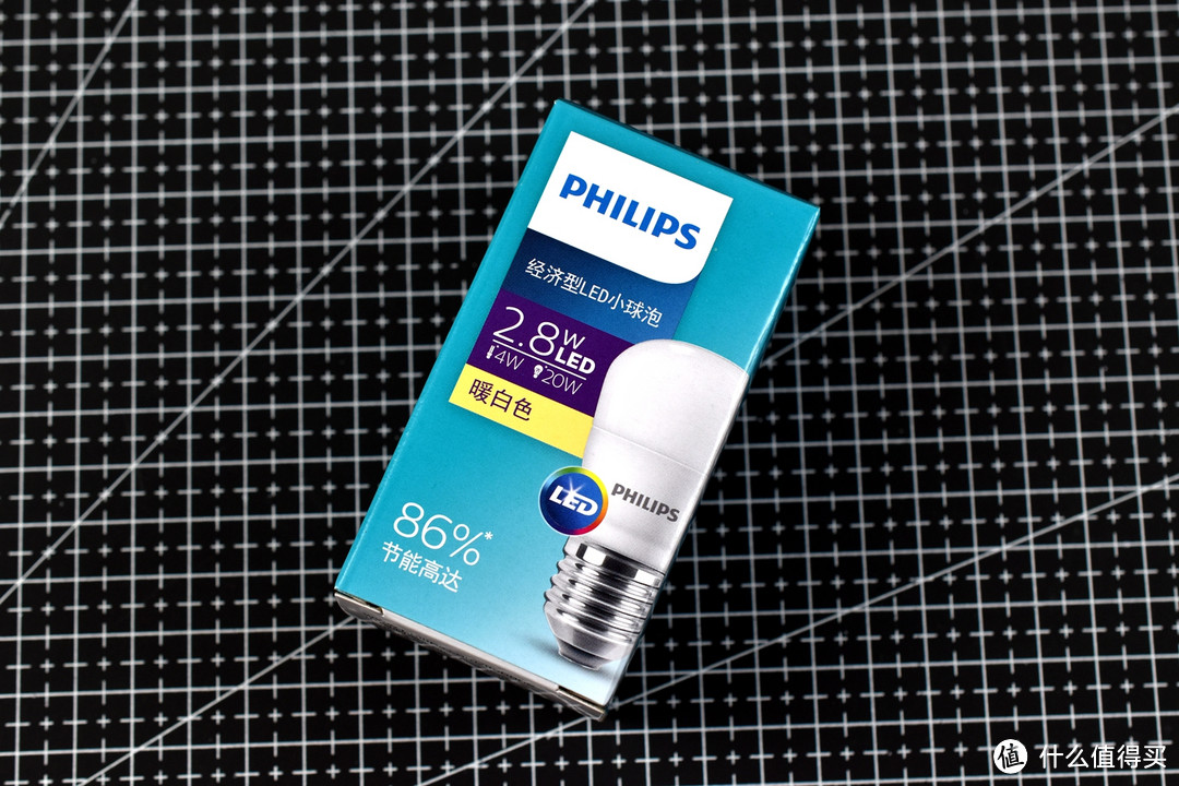 猫主子的守护小夜灯-Philips 飞利浦 LED灯泡 E27 2.5w 白色