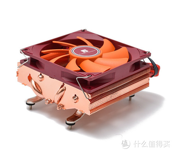 全铜材质、超薄下压式：Thermalright 利民 AXP-90 Full Copper 全铜版散热器