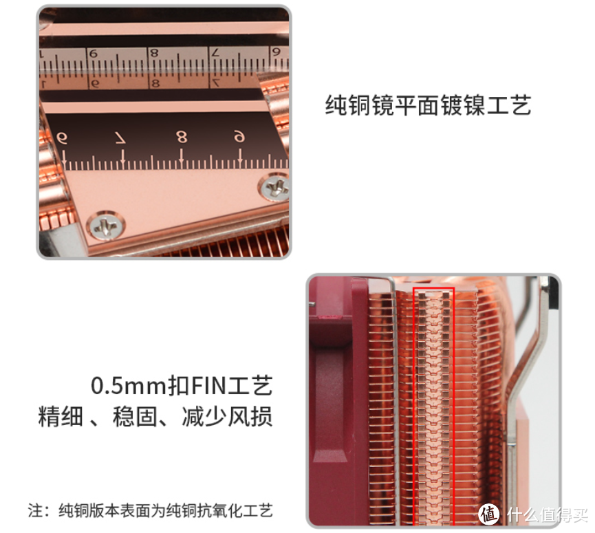 全铜材质、超薄下压式：Thermalright 利民 AXP-90 Full Copper 全铜版散热器