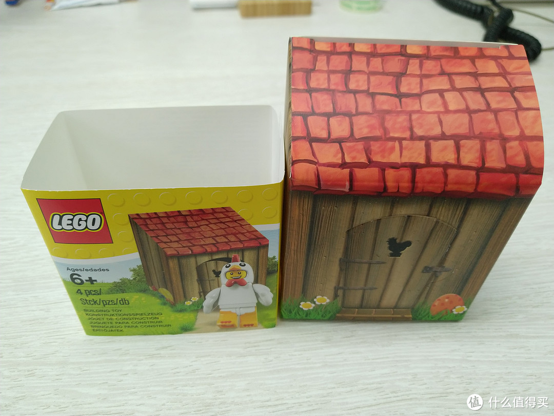 有鸡窝的LEGO小鸡人仔