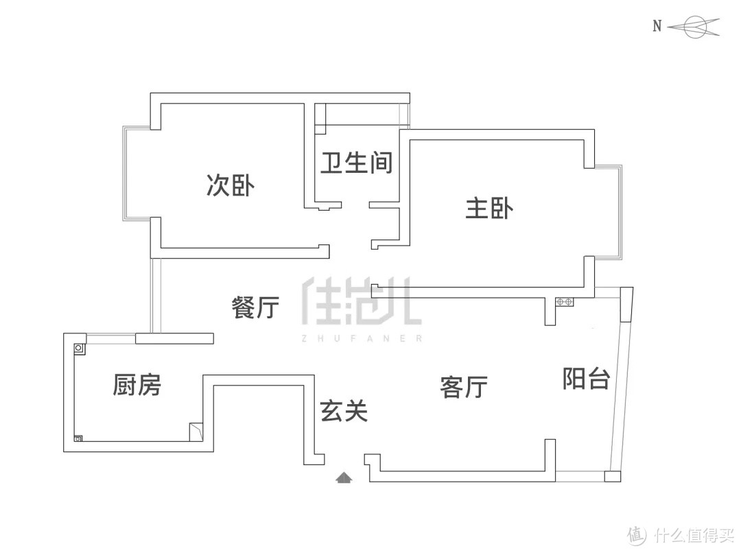 97㎡堪比200㎡，开放式书架+隐藏式收纳也太好看了吧