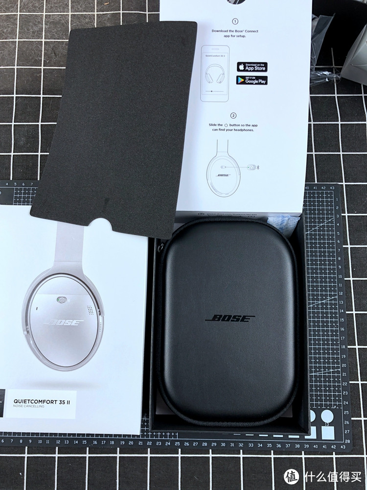 信仰无需多言-Bose QuietComfort35 QC35 二代 主动降噪蓝牙耳罩式耳机 开箱对比1代