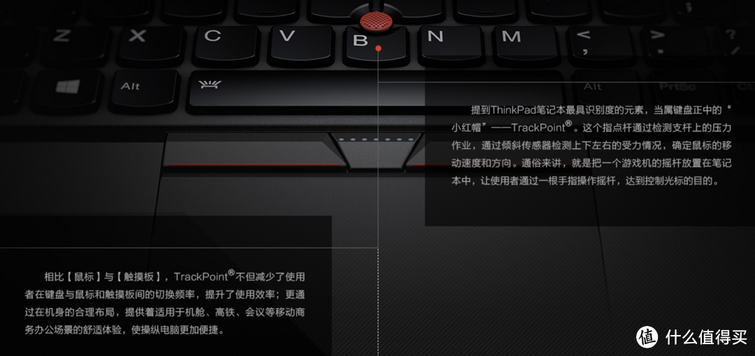 ▲ 想到ThinkPad，就能想到的小红点。 