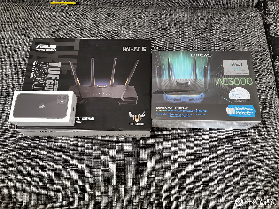 华硕AX3000 VS Linksys MR9000X对比评测：现阶段千元AX路由很弱