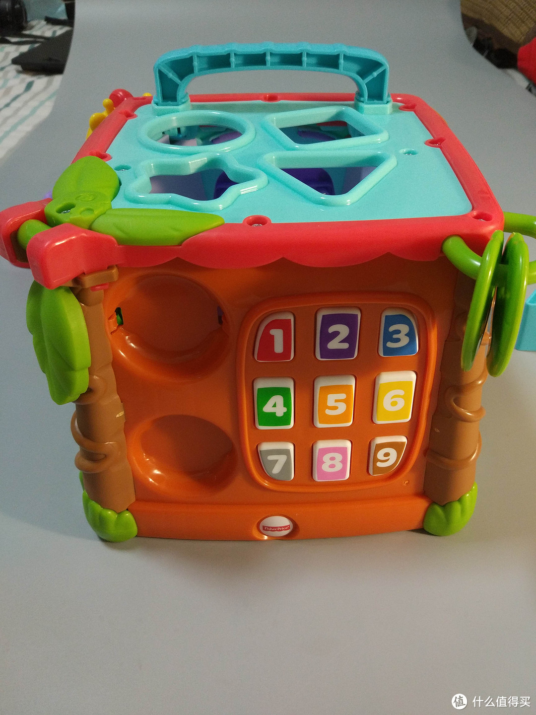 费雪（Fisher-Price） 六面盒CMY28+彩虹套圈 N8248