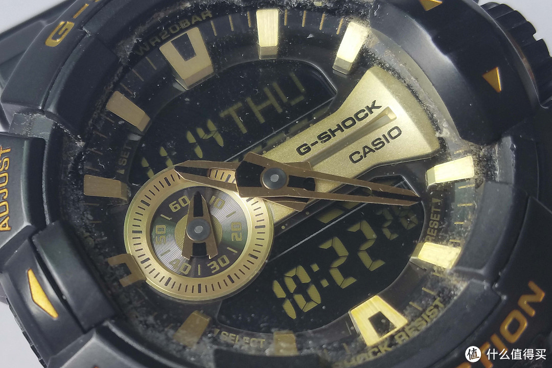 咸鱼捡漏记——卡西欧 G-Shock GA-400GB-1A9 晒单