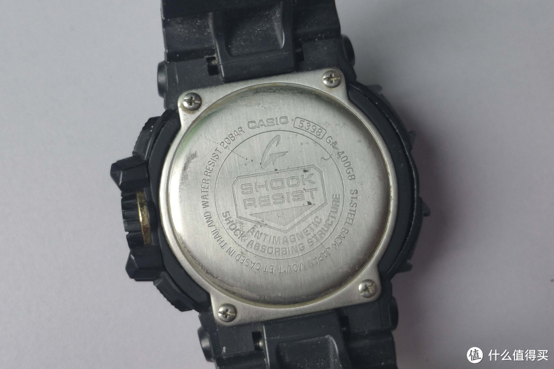 咸鱼捡漏记——卡西欧 G-Shock GA-400GB-1A9 晒单