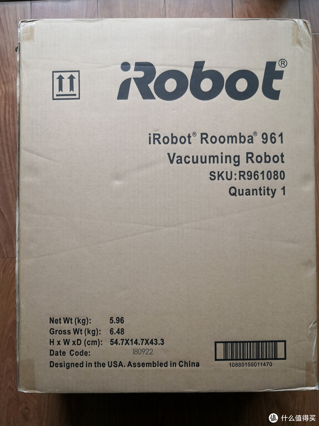 IROBOT ROOMBA 961开箱初次使用感受