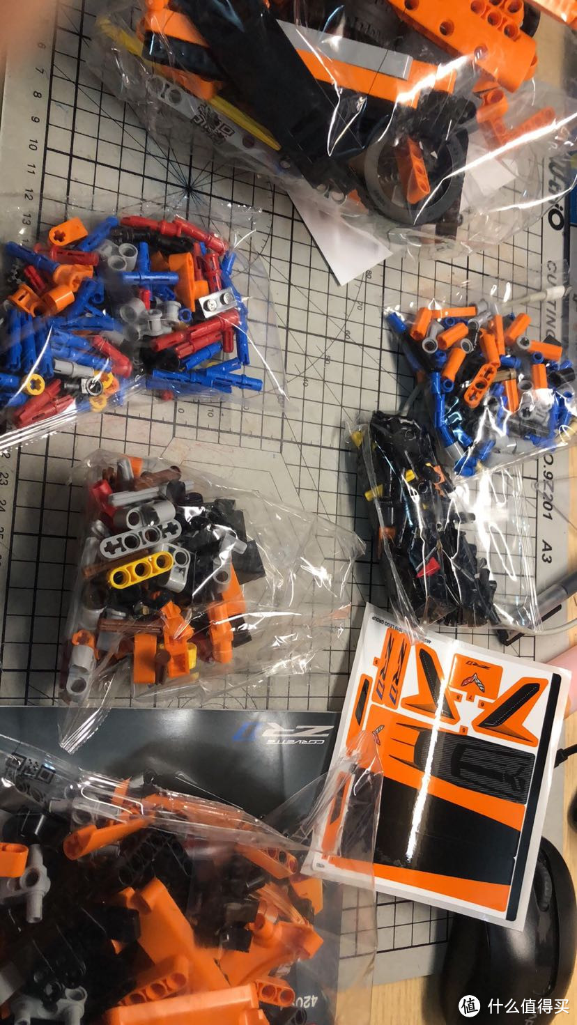 LEGO乐高雪弗兰ZR1开箱~