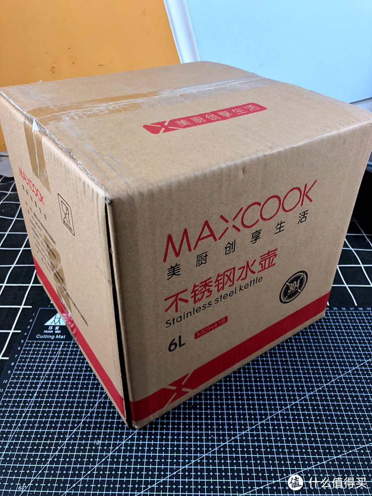 超级大容量-美厨（maxcook）烧水壶 304不锈钢水壶 6L