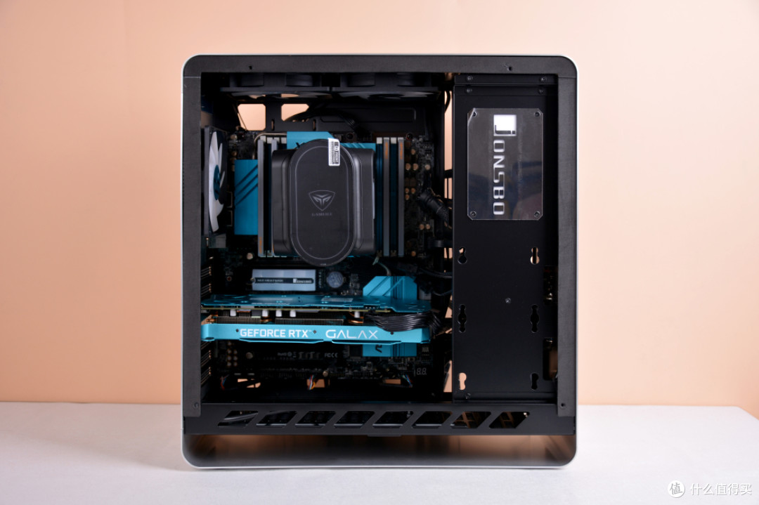 青色の装机——超频三 Gi-D66A ARGB散热器与乔思伯UMX4装机