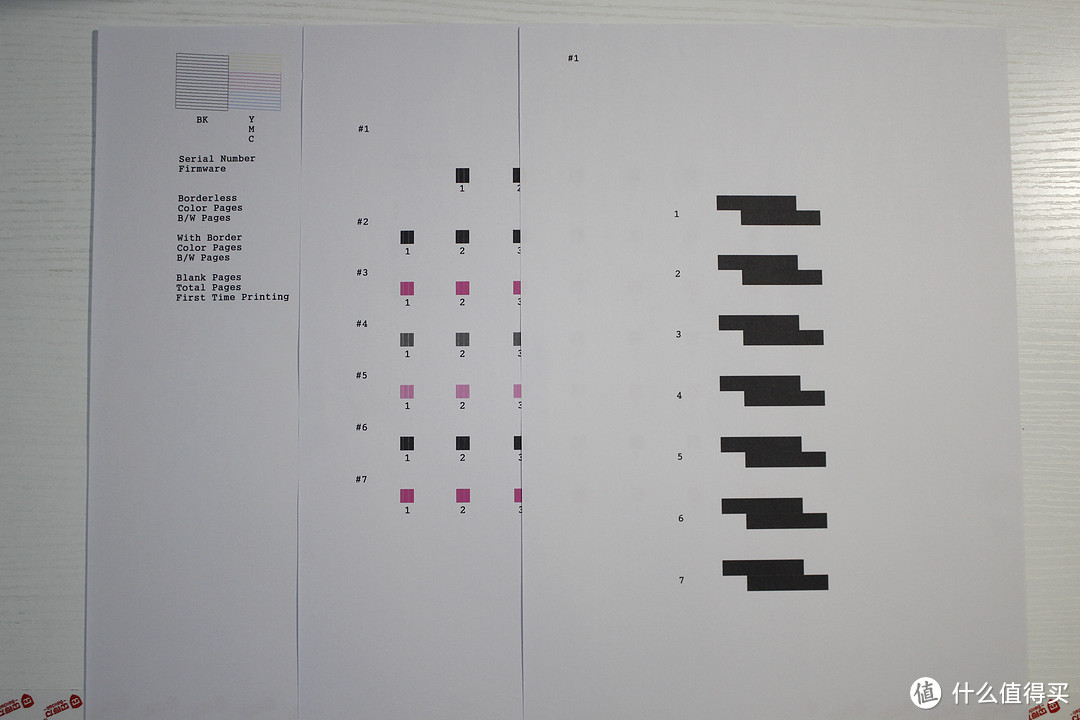 爱普生L3166一体机最初有三张纸的测试