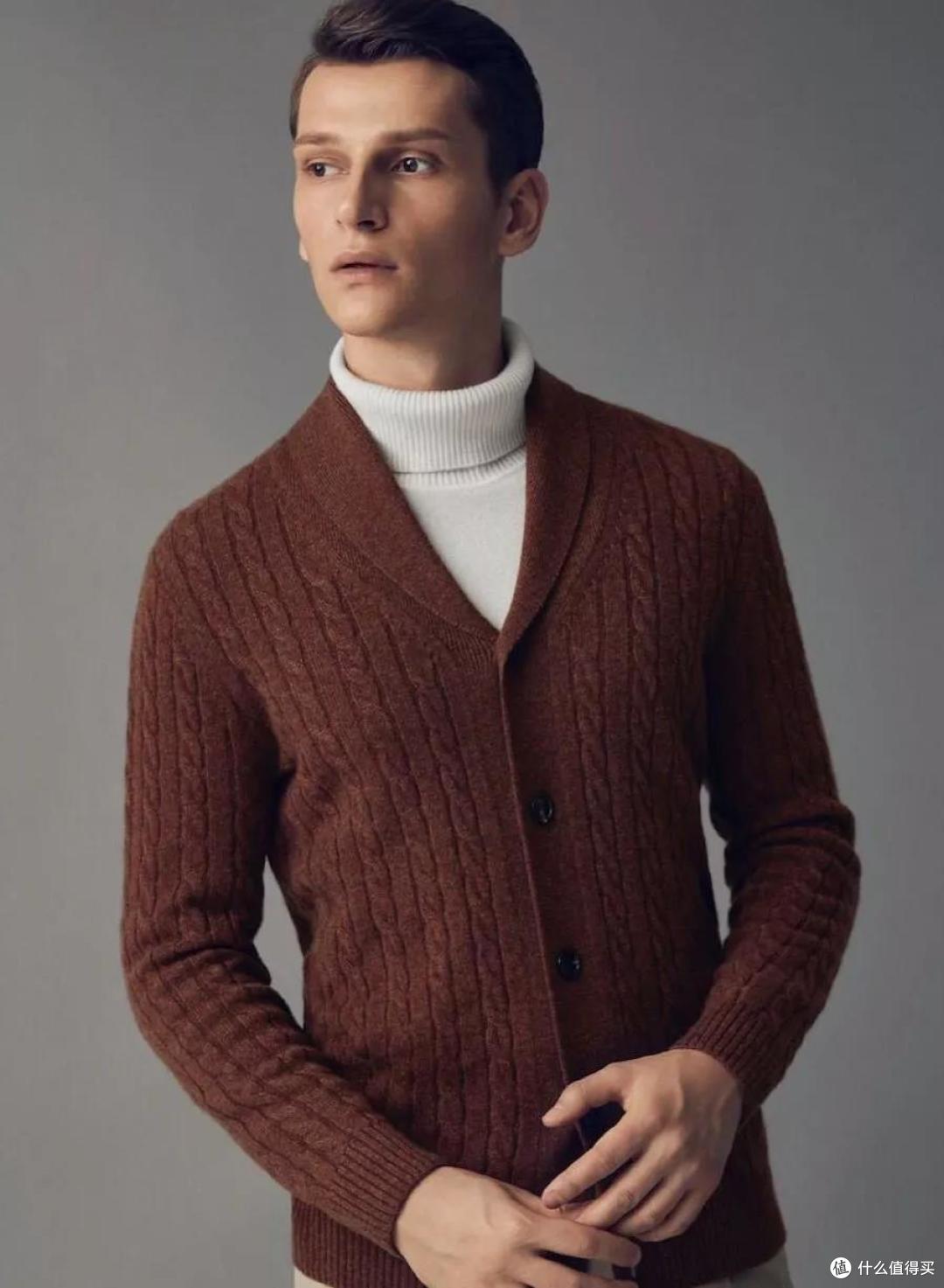 男士正装与西服专栏 篇二十六:羊绒衫款式你穿对了吗?