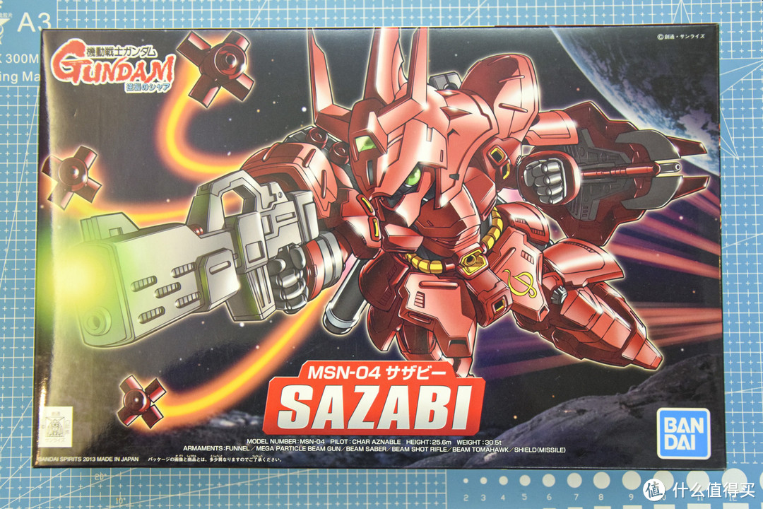 入门拼装，小学生水平--BAI DAI SD SAZABI