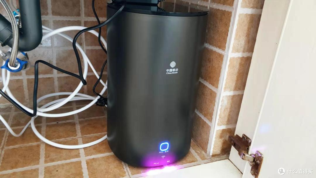中国移动推出自有品牌净水器WRO400-W4,大通量反渗透智能APP全流程体验