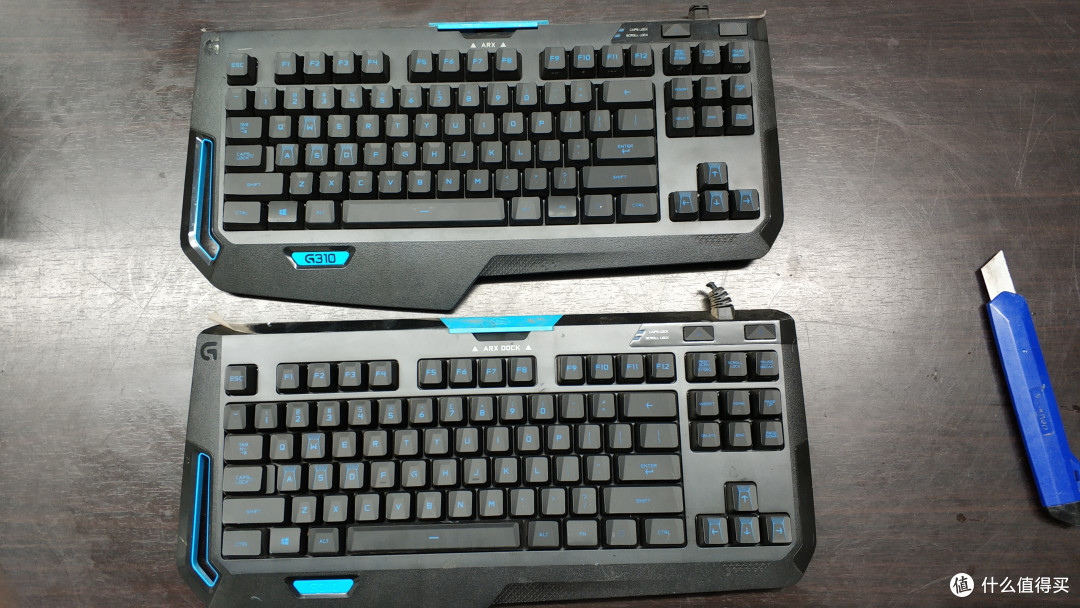两把G310剪线键盘