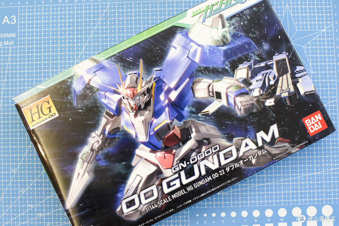 初中水平,进阶拼装--BANDAI GN00能天使