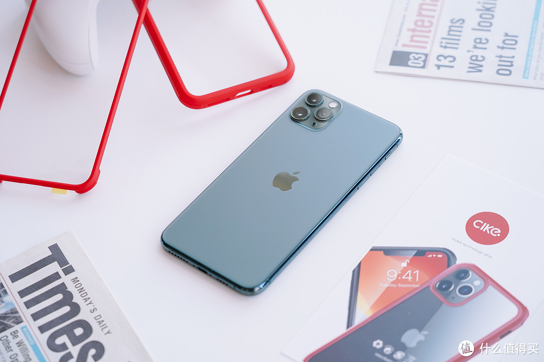 无需贴膜，一体双面：cike 小红壳 Partron iPhone11防摔壳