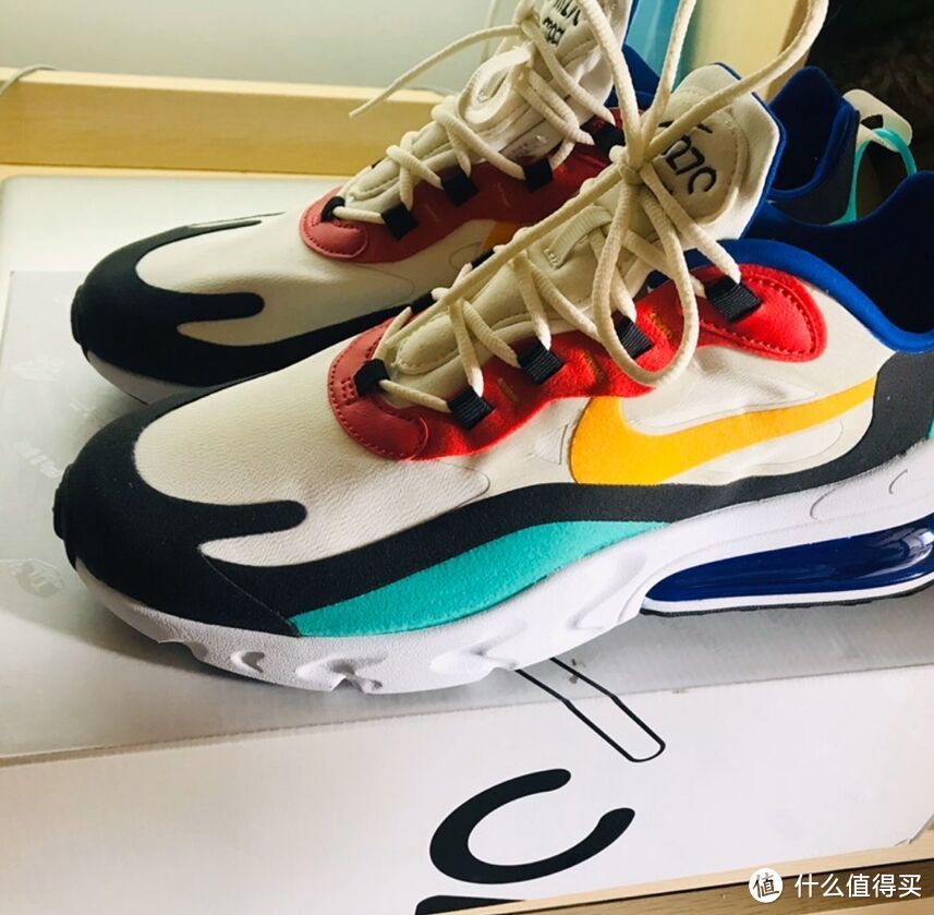 铛铛 Nike Air Max 270 React 女鞋 什么值得买