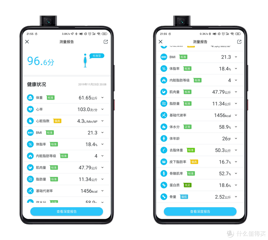 WIFI蓝牙双模还能测心率，云康宝CS20A体脂秤测评