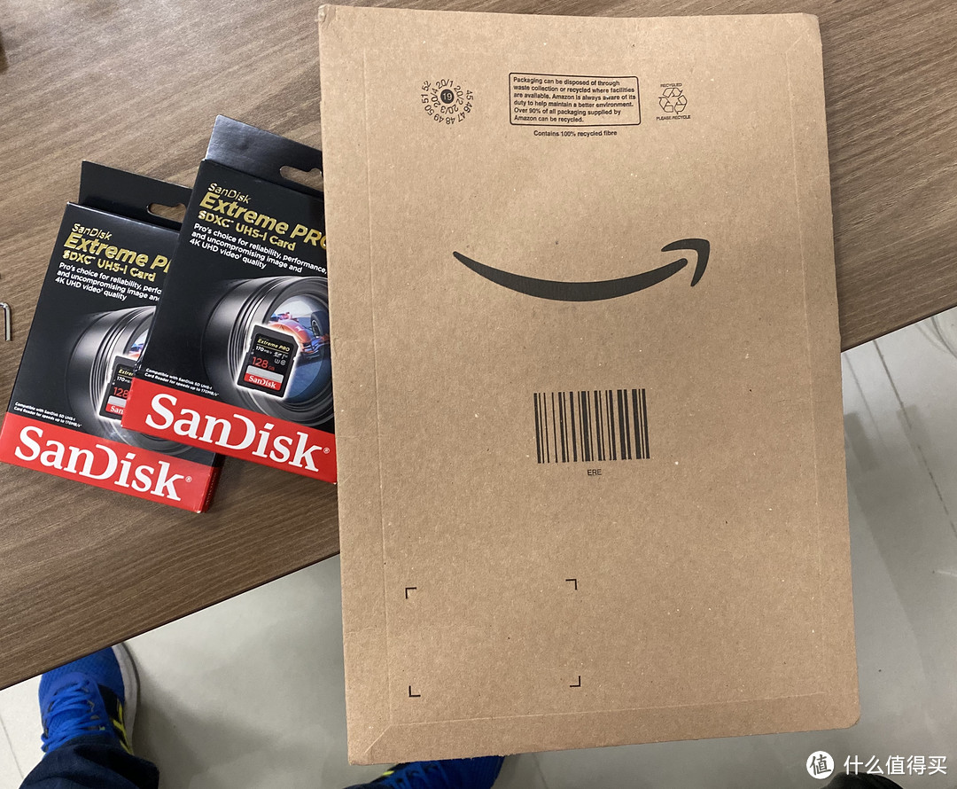 闪迪 SanDisk 128G U3 至尊超极速版 Extreme Pro SD存储卡开箱评测