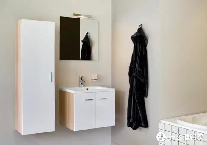 很美的宜家浴室柜，来提升卫生间格调吧！
