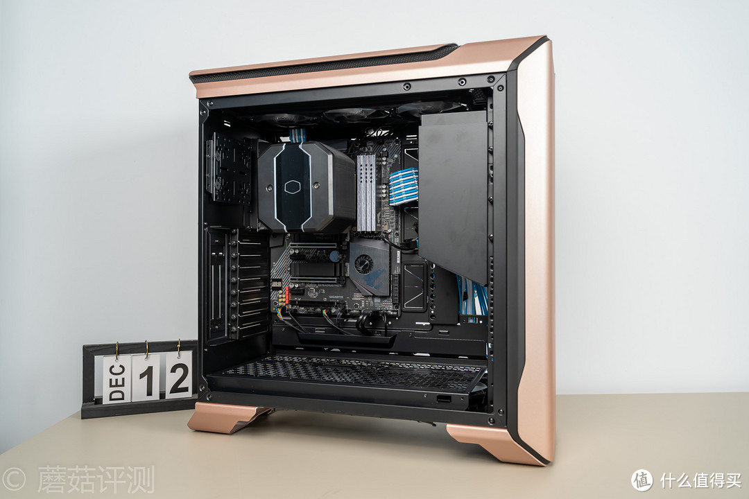 那一抹金色，让人欲罢不能、酷冷至尊(CoolerMaster)SL600M金色版 全塔机箱 评测