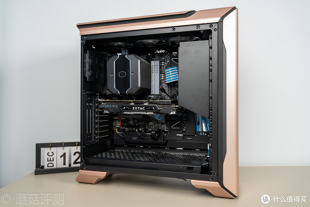 那一抹金色，让人欲罢不能、酷冷至尊(CoolerMaster)SL600M金色版 全塔机箱 评测