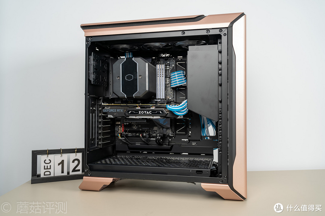 那一抹金色,让人欲罢不能、酷冷至尊(CoolerMaster)SL600M金色版 全塔机箱 评测