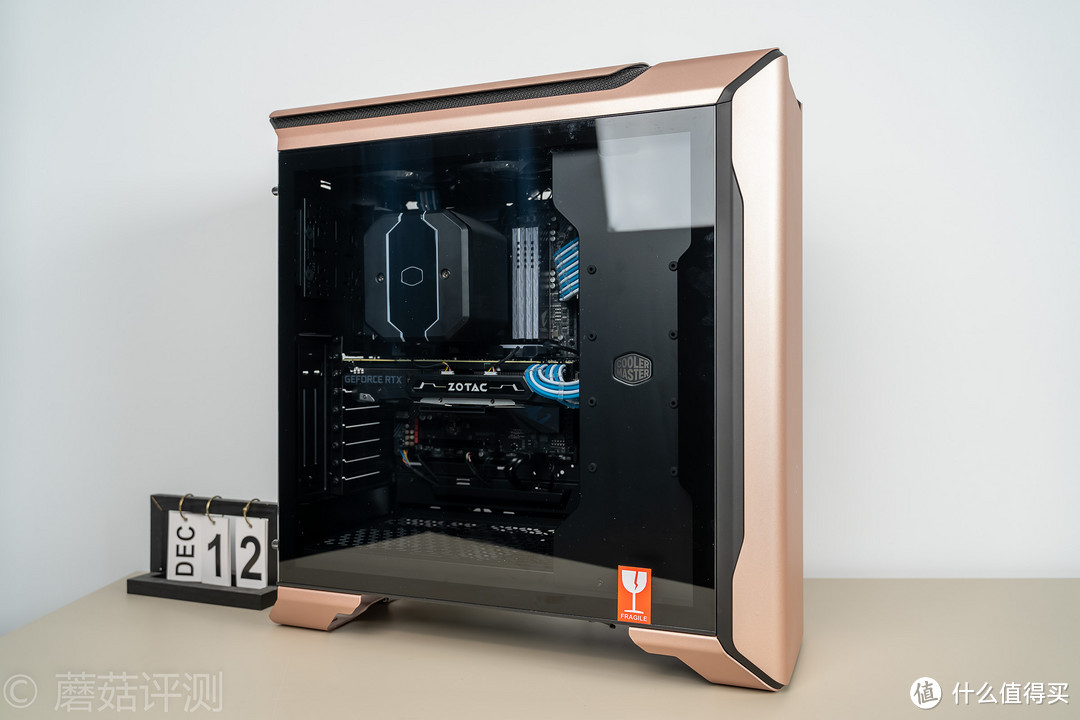 那一抹金色,让人欲罢不能、酷冷至尊(CoolerMaster)SL600M金色版 全塔机箱 评测