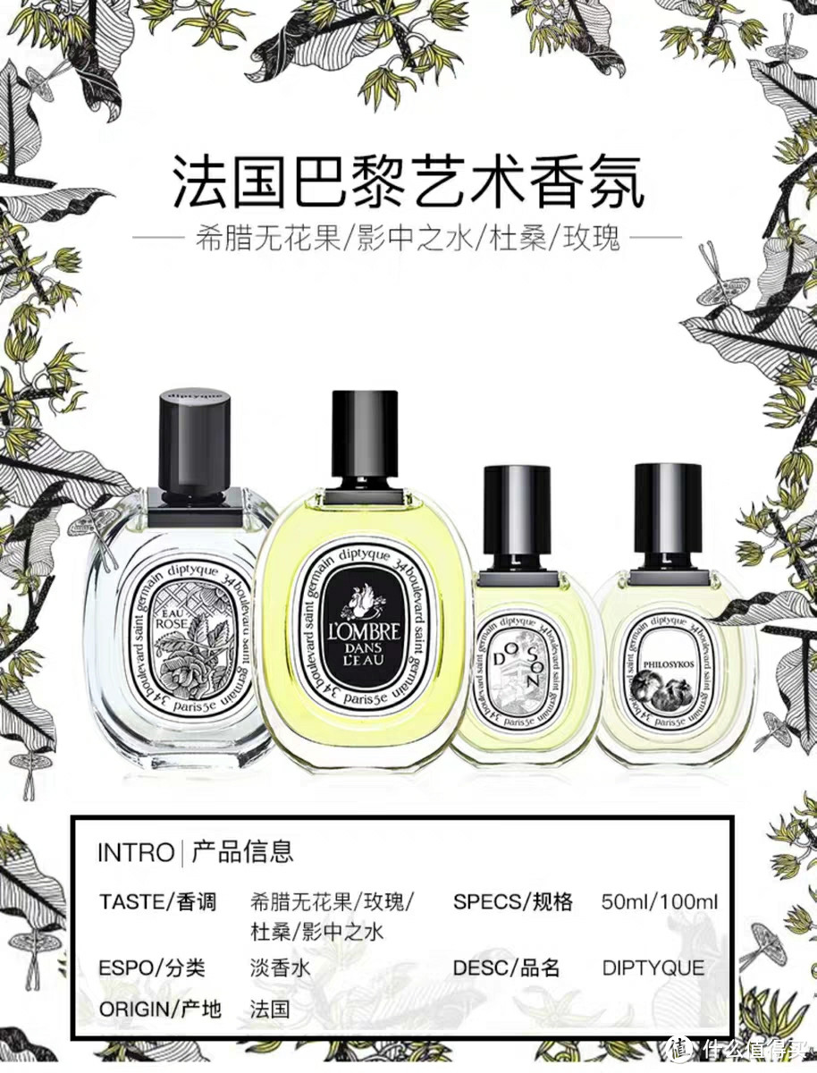 再次入手[Diptyque]蒂普提克香水EDP杜桑