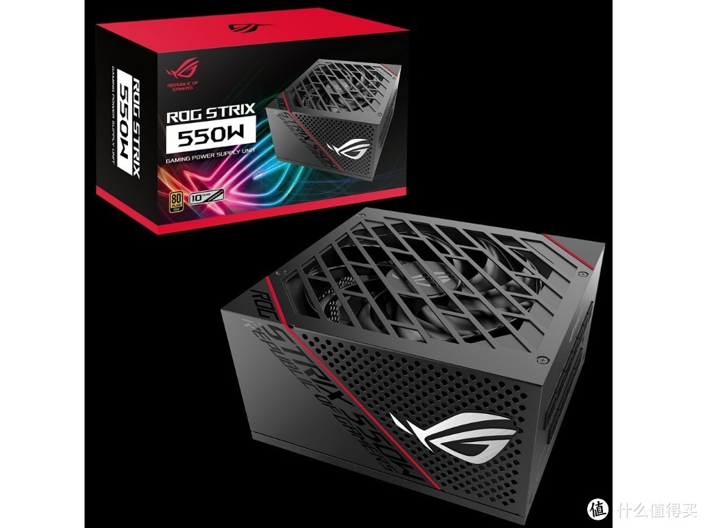 ROG也能平易近人：ASUS 华硕 发布 ROG STRIX 550W 金牌模组电源