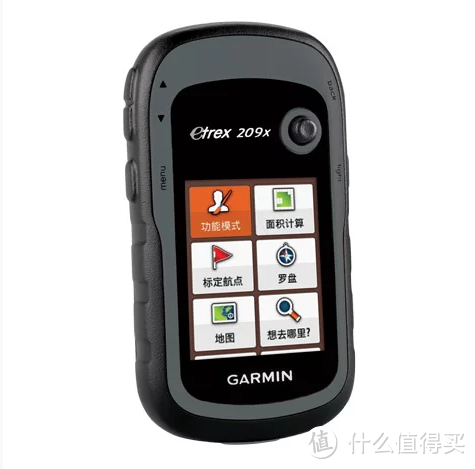 GARMIN（佳明）手持GPS+北斗定位 eTrex 209x内置地图可以户外导航