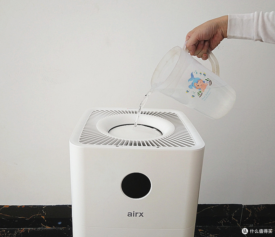 干燥、污染一并解决的airx　A9H加湿净化一体机