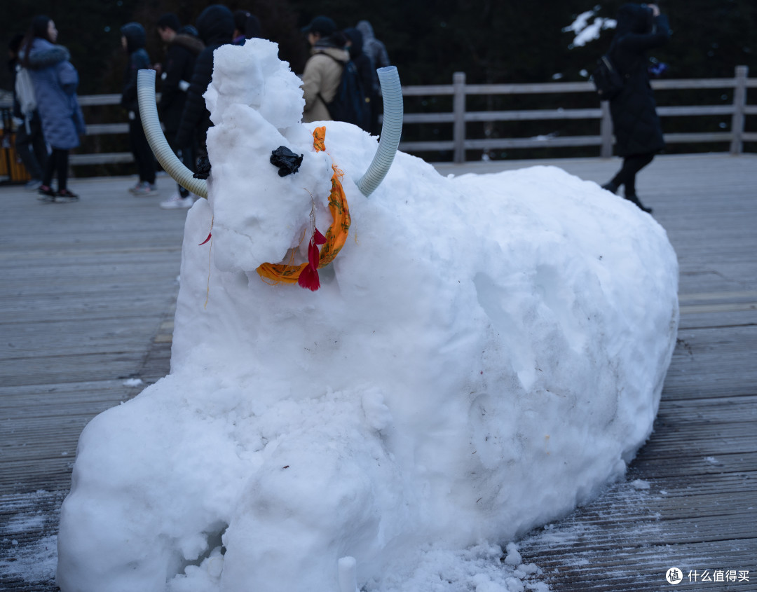 雪中朦胧的黄龙景区之游玩攻略