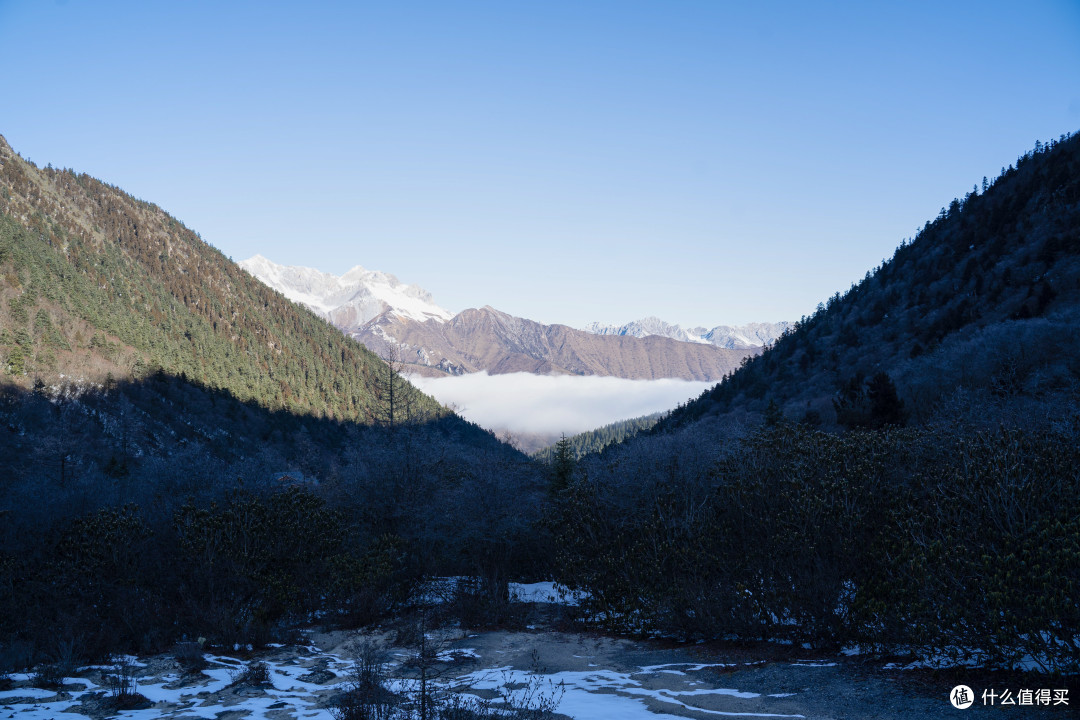 雪中朦胧的黄龙景区之游玩攻略