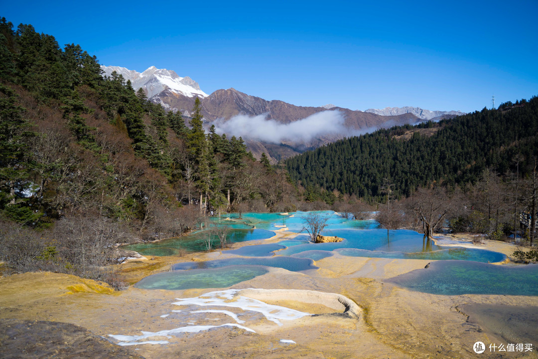 雪中朦胧的黄龙景区之游玩攻略