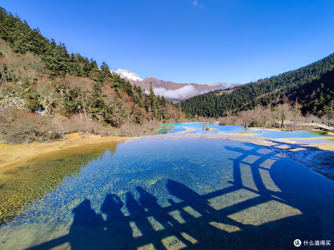雪中朦胧的黄龙景区之游玩攻略