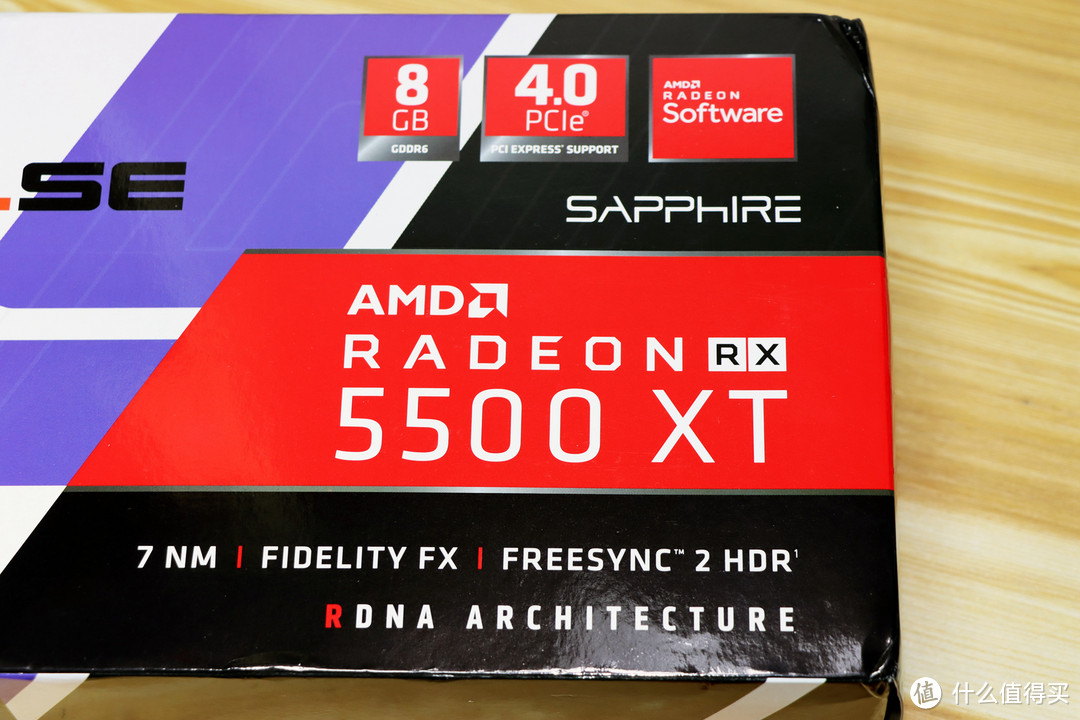 三张图就能够了解  AMD Radeon RX5500XT 